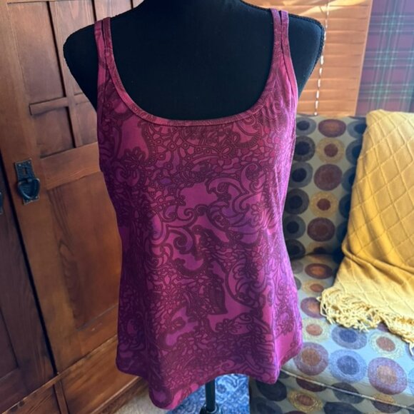 New Balance Print Athletic/Yoga Tank by Aneka Size Large - Picture 1 of 8